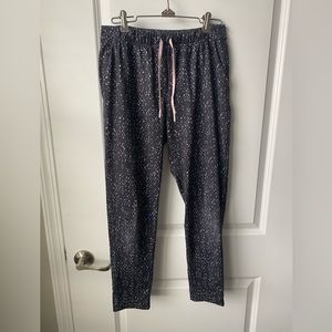 Lululemon Womens 4 City Jogger Black Speckle Butterfly Texture W5J99S